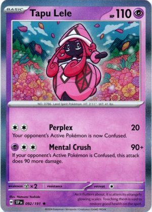 Tapu Lele - 92/191 (Holo)