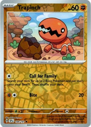 Trapinch - 104/191 - Reverse