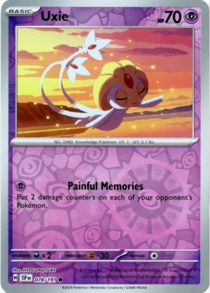 Uxie - 78/191 - Reverse