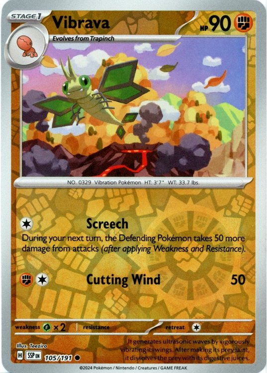 Vibrava - 105/191 - Reverse