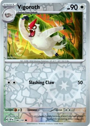 Vigoroth - 146/191 - Reverse