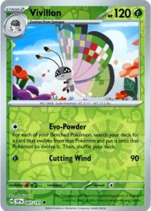 Vivillon - 7/191 - Reverse