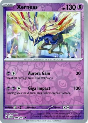 Xerneas - 88/191 - Reverse