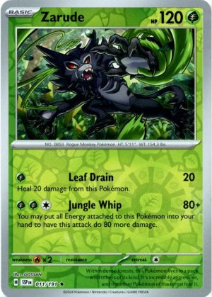 Zarude - 11/191 - Reverse