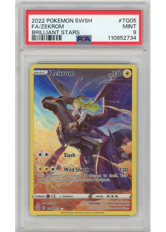 Zekrom TG05/TG30 PSA 9
