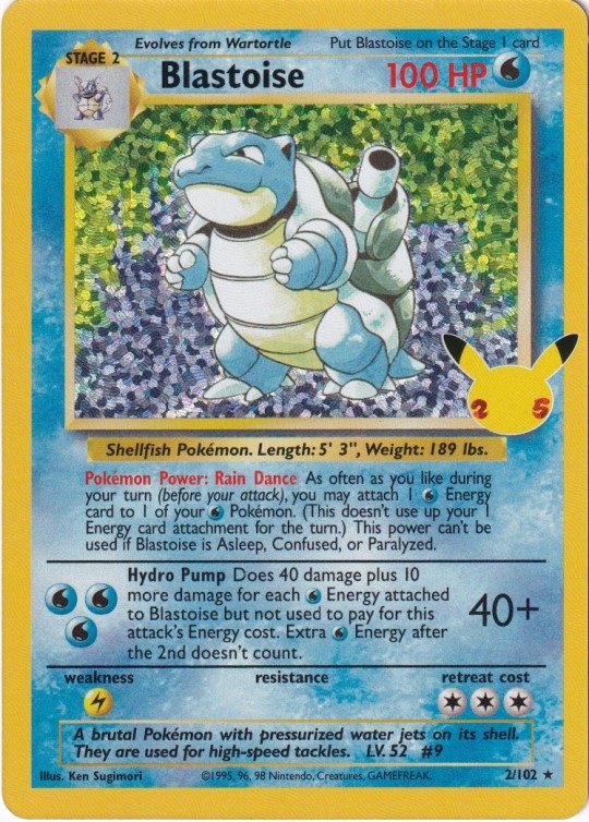 Blastoise - Classic Collection - 2/102