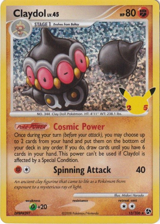 Claydol - Classic Collection - 15/106