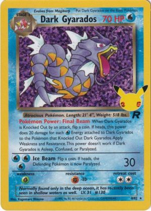 Dark Gyarados - Classic Collection - 8/82