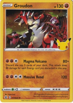Groudon - 017/025 (Holo)