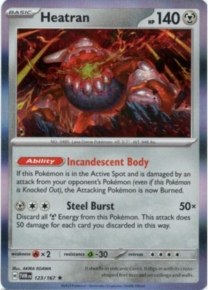 Heatran - 123/167 (Holo)