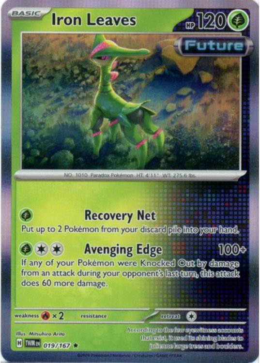 Iron Leaves - 019/167 (Holo)