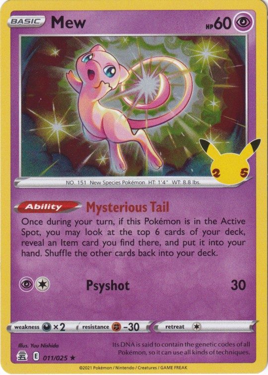 Mew - 011/025 (Holo)