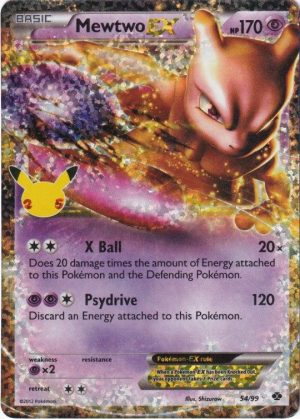 Mewtwo EX - Classic Collection - 54/99