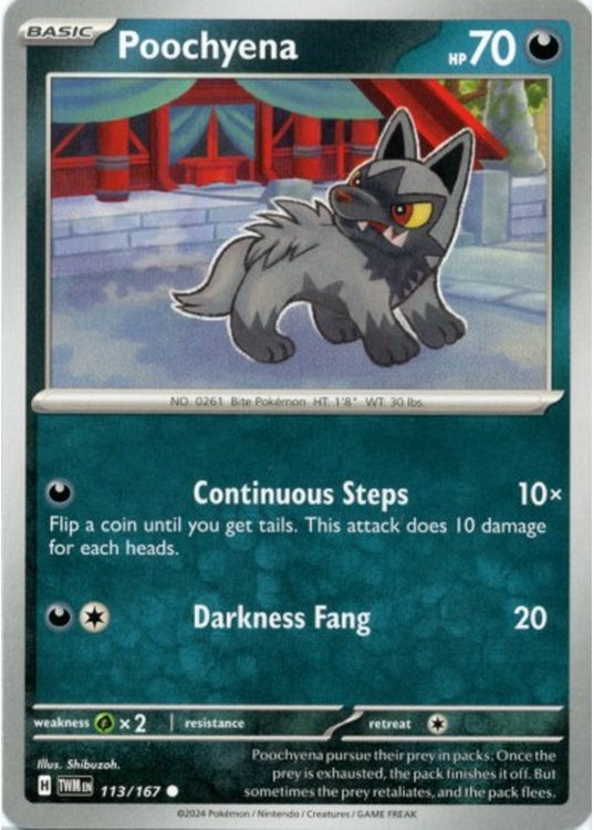 Poochyena - 113/167