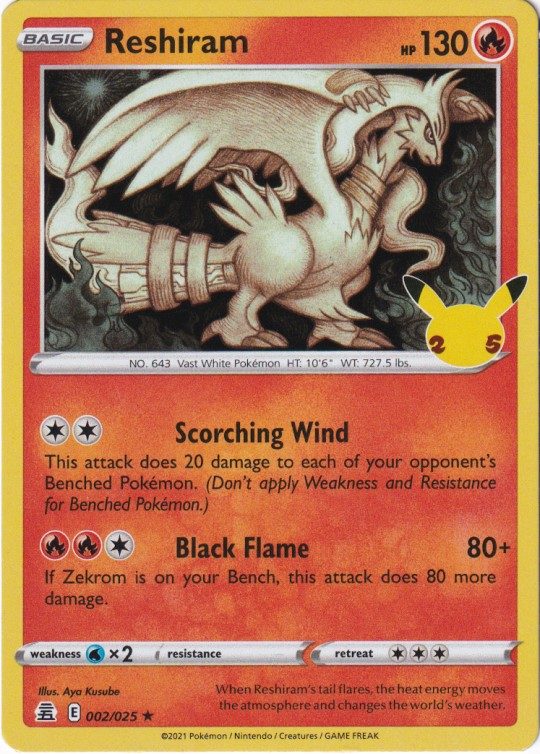 Reshiram - 002/025 (Holo)