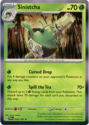 Sinistcha - 022/167 (Holo)