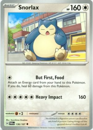 Snorlax - 136/167