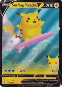 Surfing Pikachu V - 008/025