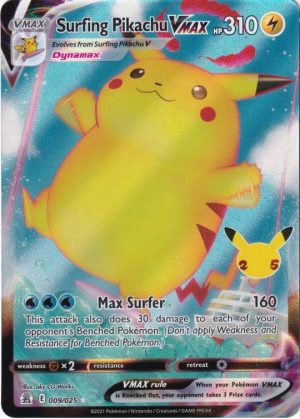Surfing Pikachu VMAX - 009/025