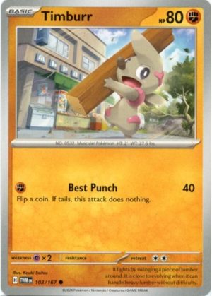 Timburr - 103/167