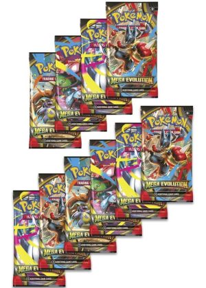 10 Booster Pakker fra ME01 Mega Evolution