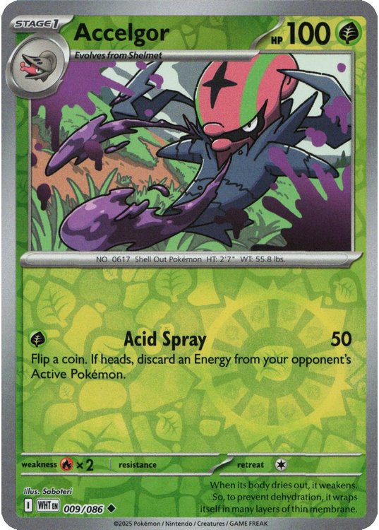 Accelgor - 009/086 - Reverse