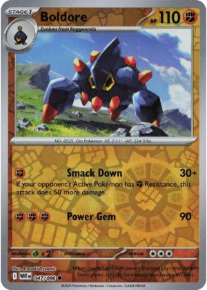Boldore - 047/086 - Reverse