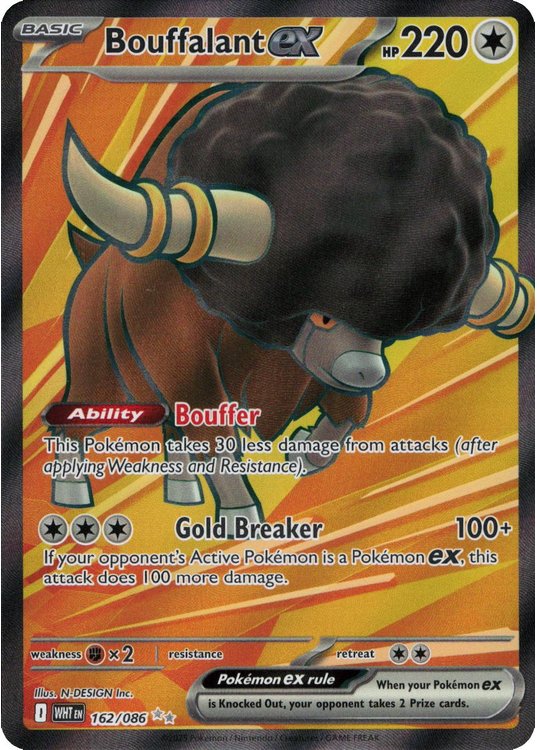 Bouffalant ex - 162/086