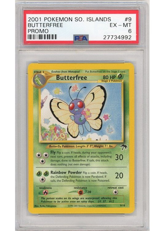 Butterfree – 9/18 – PSA 6