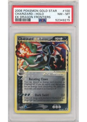 Charizard * (Goldstar) 100/101 PSA 8