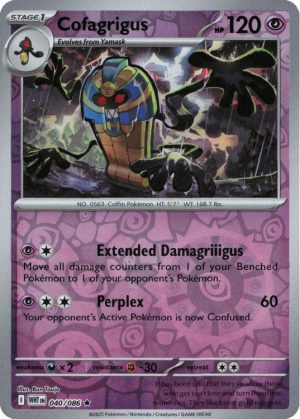 Cofagrigus - 040/086 - Reverse