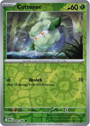 Cottonee - 004/086 - Reverse