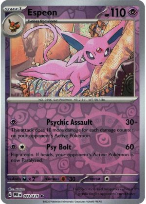 Espeon - 033/131 - Reverse