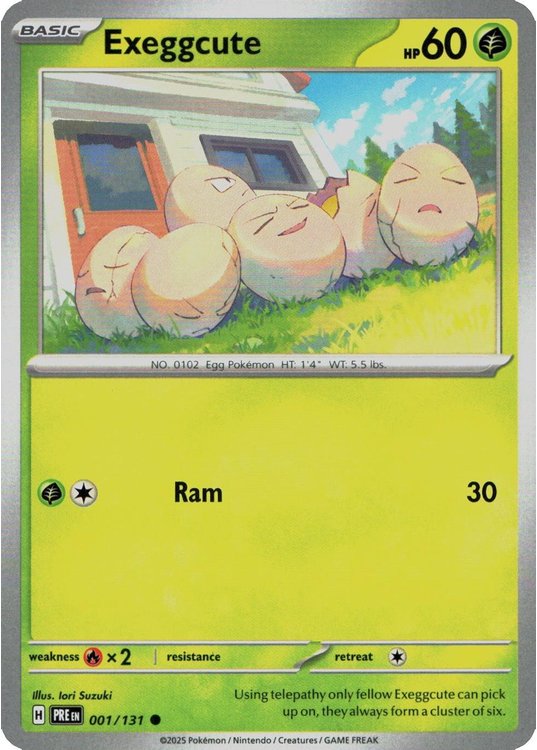 Exeggcute - 001/131