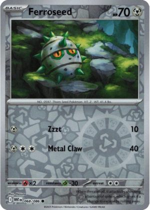 Ferroseed - 068/086 - Reverse