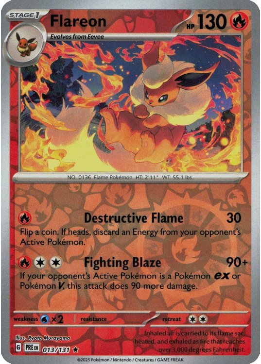 Flareon - 013/131 - Reverse