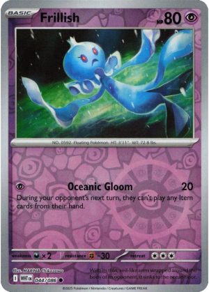 Frillish - 044/086 - Reverse
