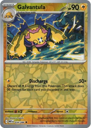 Galvantula - 034/086 - Reverse