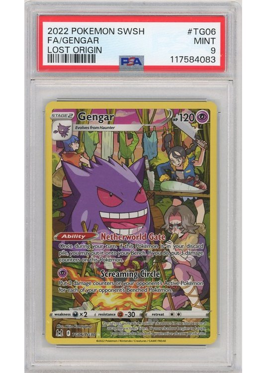 Gengar – TG06/TG30 – PSA 9