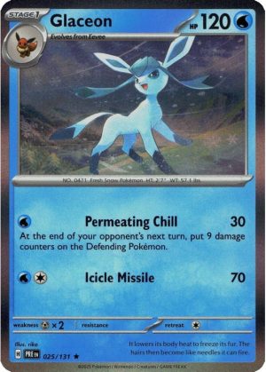 Glaceon - 025/131 (Holo)