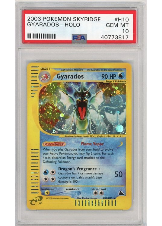 Gyarados H10/H32 PSA 10