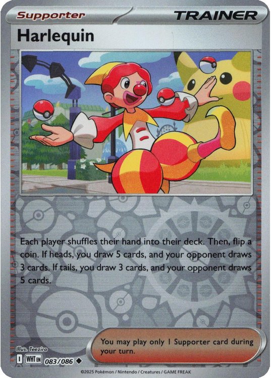 Harlequin - 083/086 - Reverse