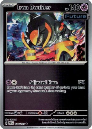 Iron Boulder - 046/131 - Reverse