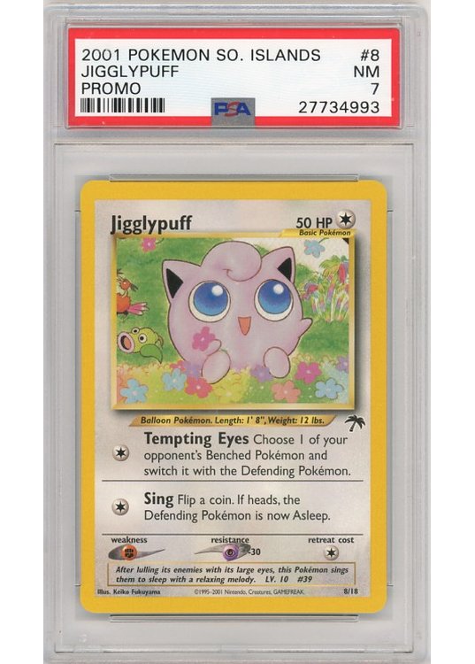 Jigglypuff – 8/18 – PSA 7