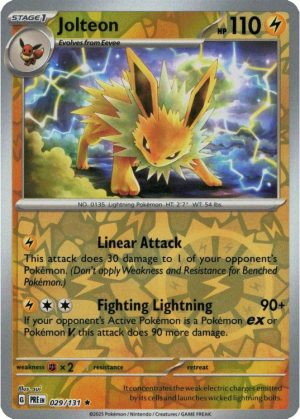 Jolteon - 029/131 - Reverse