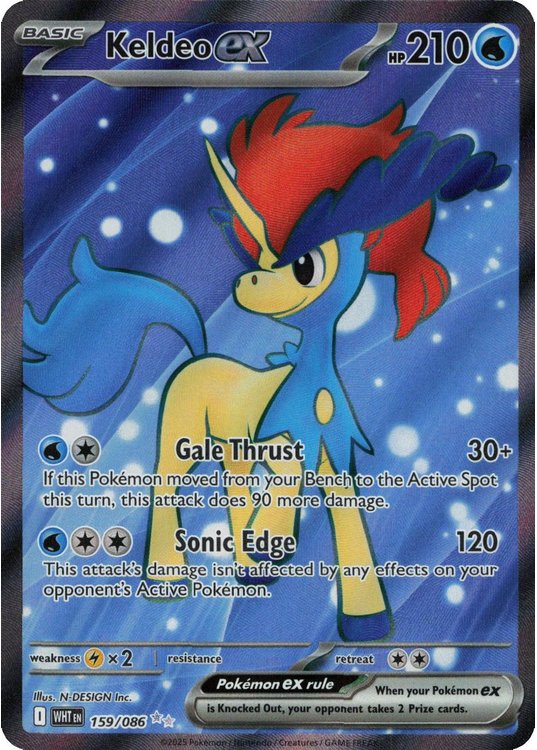 Keldeo ex - 159/086
