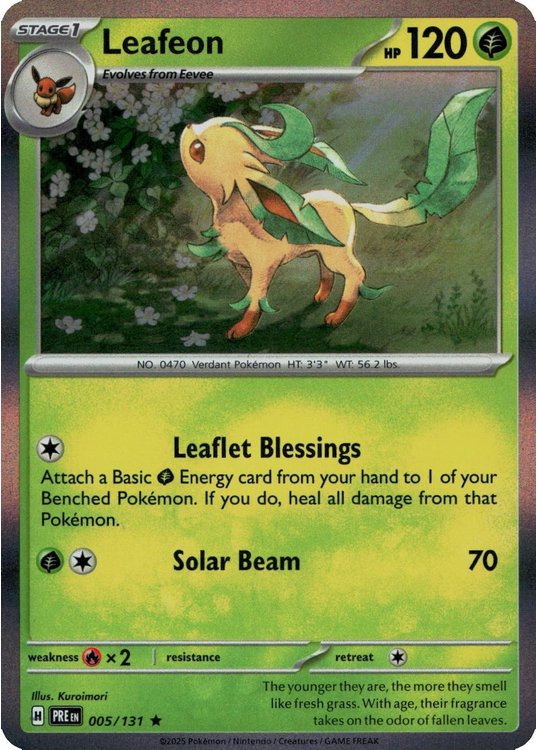 Leafeon - 005/131 (Holo)