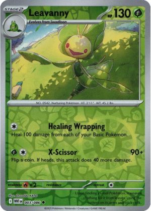 Leavanny - 003/086 - Reverse