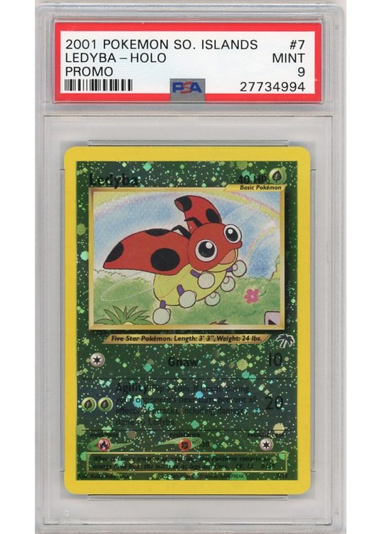 Ledyba 7/18 Reverse Foil PSA 9
