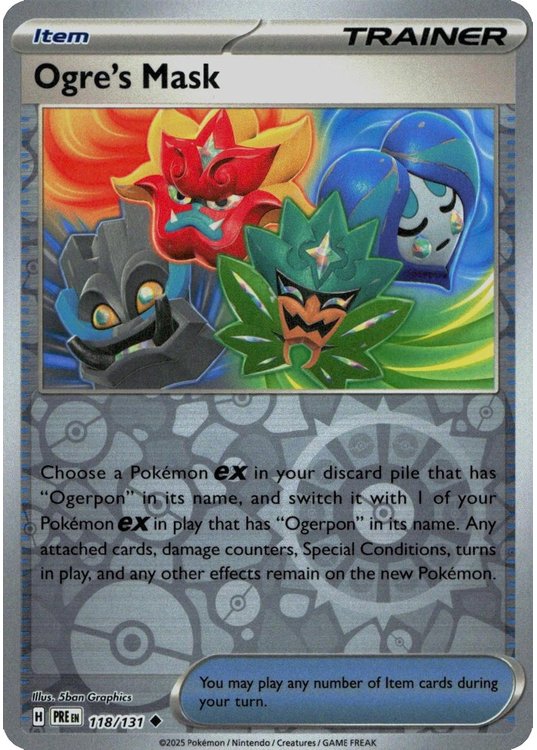 Ogre’s Mask - 118/131 - Reverse